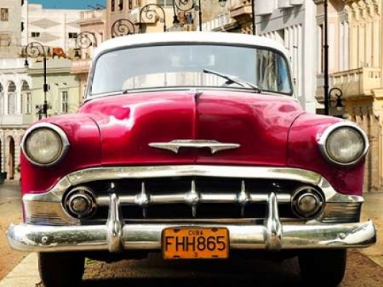 Classic American car in Habana, Cuba Poster Print by Gasoline Images - Item # VARPDX3AP3231